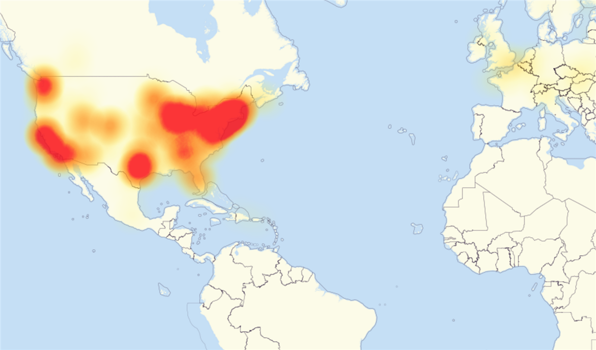 Network outage map relevant to cyber disruption spread in critical infrastructure operations