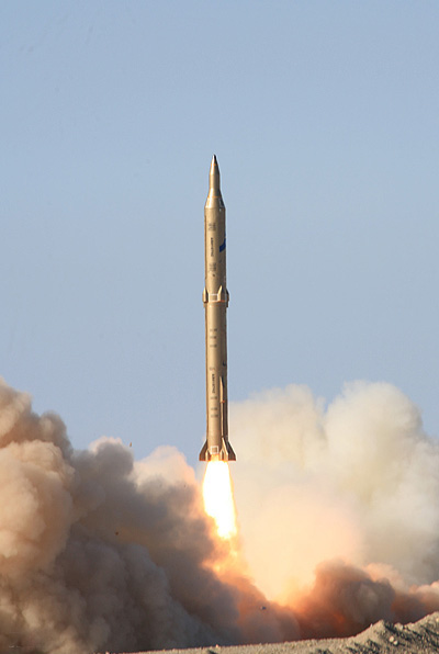 Sejjil launch image illustrating medium-range ballistic capability used in Iran ballistic missile range km analysis