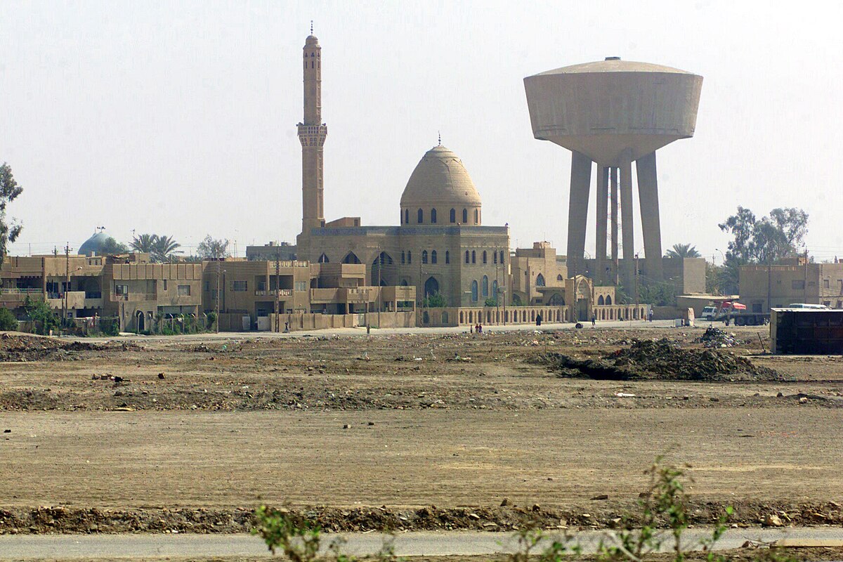 Baghdad skyline used to assess whether Iraq is an ally of Iran in state policy terms