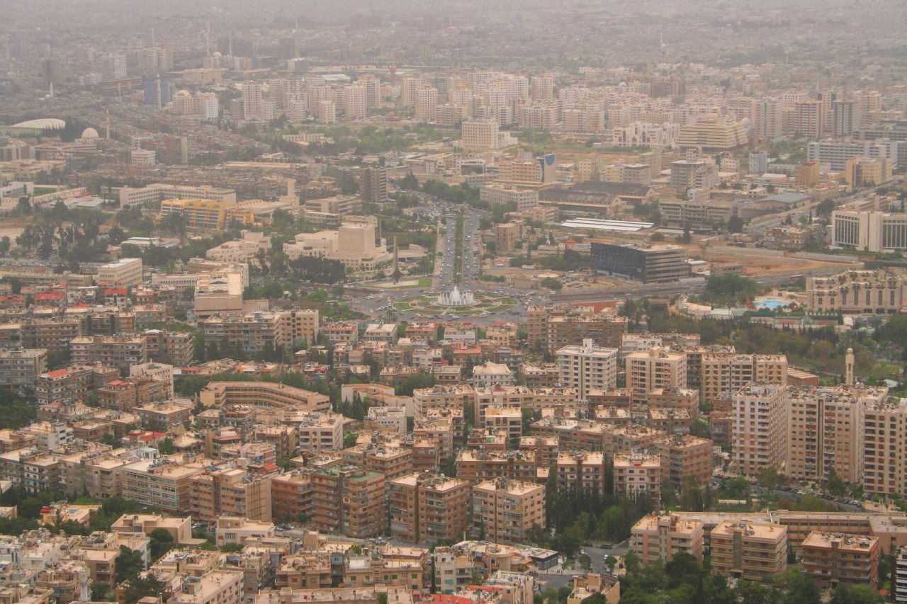 Damascus skyline showing the political center where Syria-Iran strategic decisions are coordinated